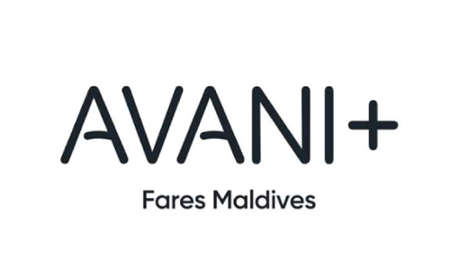 AVANI+ logo with the tagline ‘Fares Maldives’ underneath