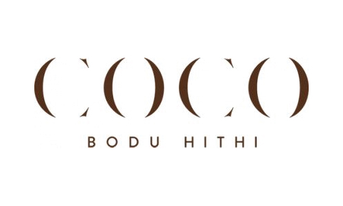 Coco Bodu Hithi logo with stylized 'COCO' letters and 'BODU HITHI' beneath on a white background.
